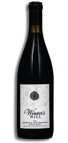 Winter's Hill 2021 Pinot noir Block 9 Pommard Clone is on our August tasting room flight