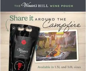 0605-monthly-summer-plans-2 - Winter's Hill Estate - Winter's Hill Estate - Winter's Hill Estate Share the Winter's Hill wine pouch around a campfire this summer.