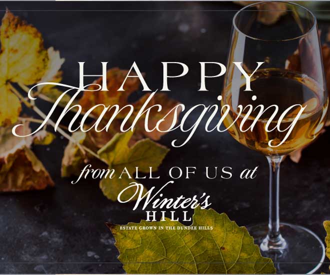 Story_HappyThanksgiving - Winter's Hill Estate