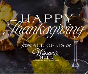 Happy Thanksgiving - Winter's Hill Estate - Winter's Hill Estate - Winter's Hill Estate Happy Thanksgiving