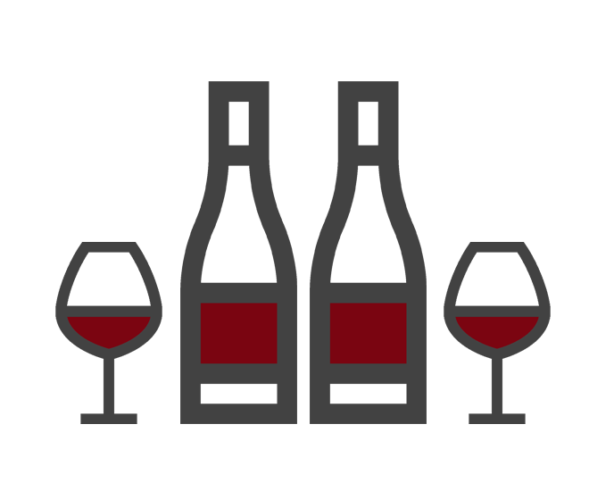 Web-story-single-block-story - Winter's Hill Estate Two wine bottles with two glasses in a comparative wine tasting